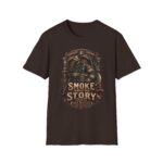 Firefighter Heritage T-Shirt - "Smoke Tells the Story" Vintage Firefighter Tee