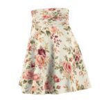 Vintage Rose Bouquet Skater Skirt | Floral Print AOP