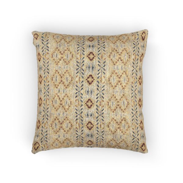Boho Kilim Geometric Woven Pillow, Decorative Pattern Cushion