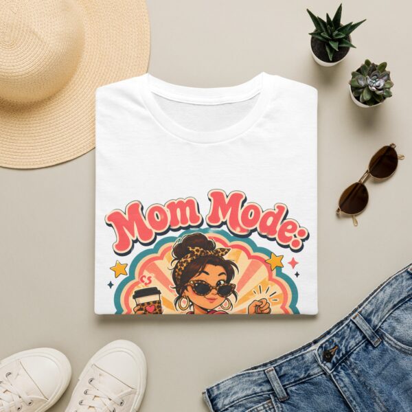 Mom Mode Activated Retro Graphic T-Shirt