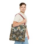Geometric Pattern Tote Bag - Art Deco Design