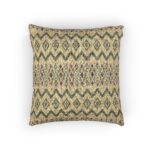 Boho Kilim Geometric Pattern Woven Pillow | Tribal Throw Cushion