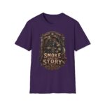 Firefighter Heritage T-Shirt - "Smoke Tells the Story" Vintage Firefighter Tee