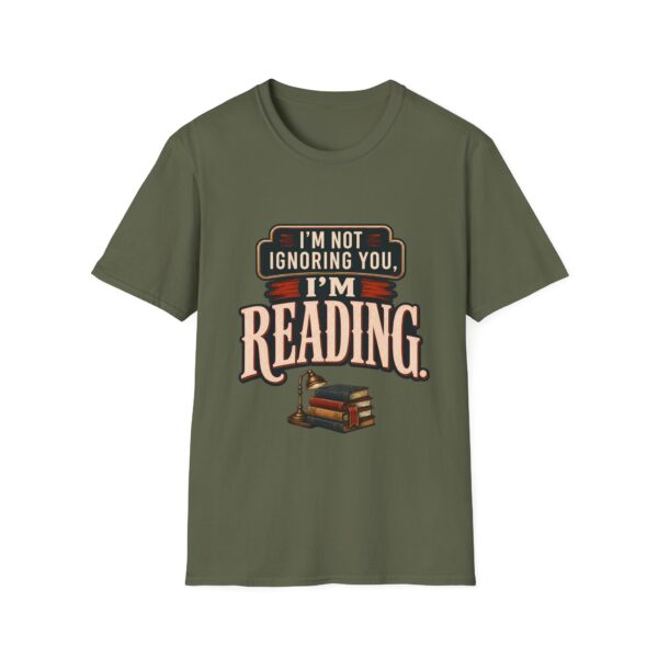 I’m Not Ignoring You, I’m Reading T-Shirt — Book Lover Tee