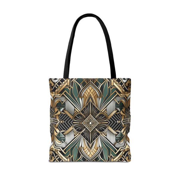 Geometric Pattern Tote Bag - Art Deco Design