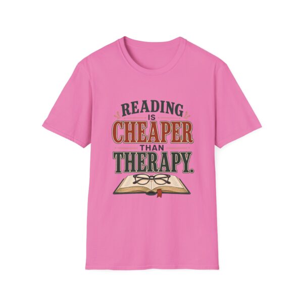 Reading Is Cheaper Than Therapy T-Shirt