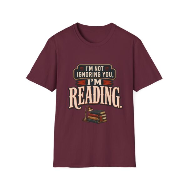 I’m Not Ignoring You, I’m Reading T-Shirt — Book Lover Tee