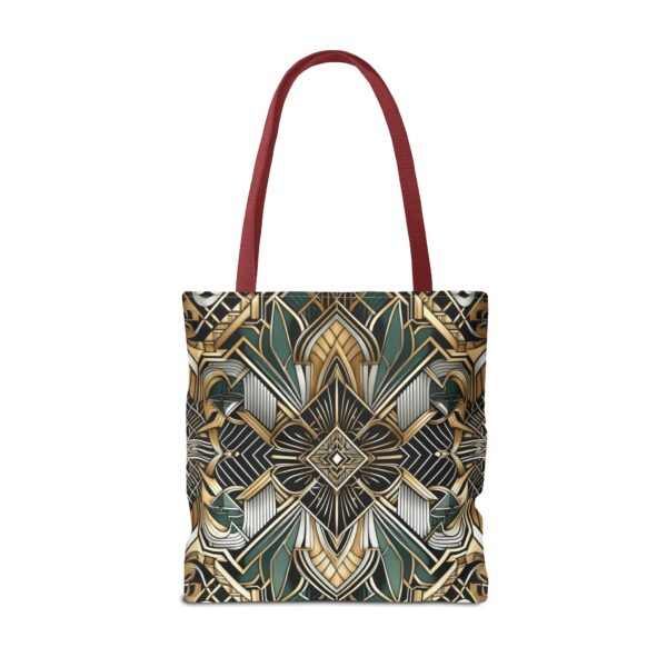 Geometric Pattern Tote Bag - Art Deco Design
