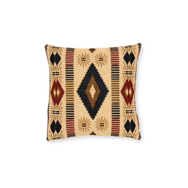 Southwestern Aztec Pattern Square Pillow