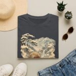 Japanese Macaque Onsen Winter T-Shirt