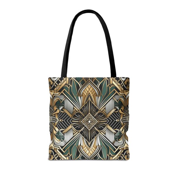 Geometric Pattern Tote Bag - Art Deco Design
