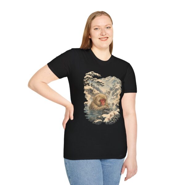 Japanese Macaque Onsen Winter T-Shirt