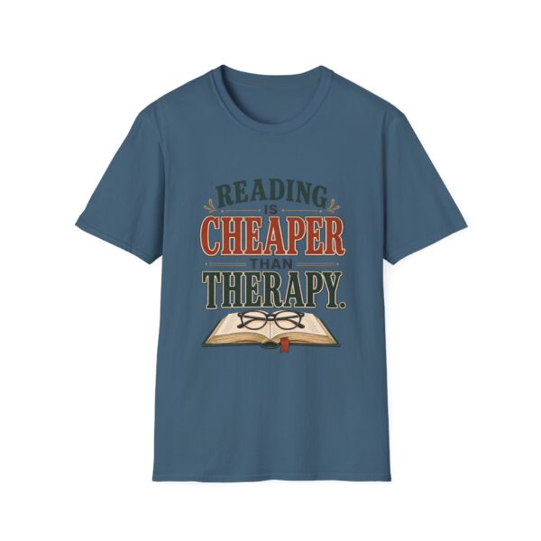 Reading Is Cheaper Than Therapy T-Shirt
