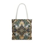 Geometric Pattern Tote Bag - Art Deco Design
