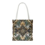 Geometric Pattern Tote Bag - Art Deco Design