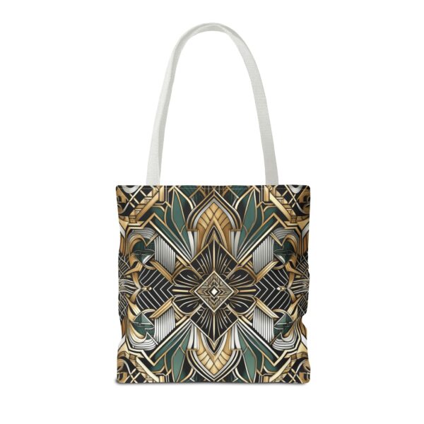 Geometric Pattern Tote Bag - Art Deco Design