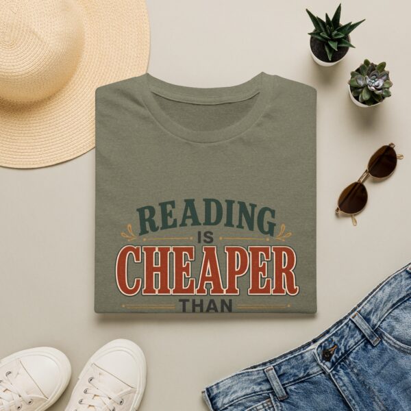 Reading Is Cheaper Than Therapy T-Shirt