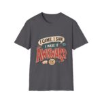 Awkward Moment T-Shirt — "I Came, I Saw, I Made It Awkward" Funny Graphic Tee