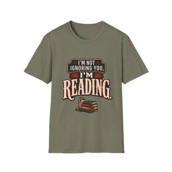 I’m Not Ignoring You, I’m Reading T-Shirt — Book Lover Tee