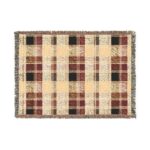 Cozy Plaid Woven Blanket — Classic Check Throw