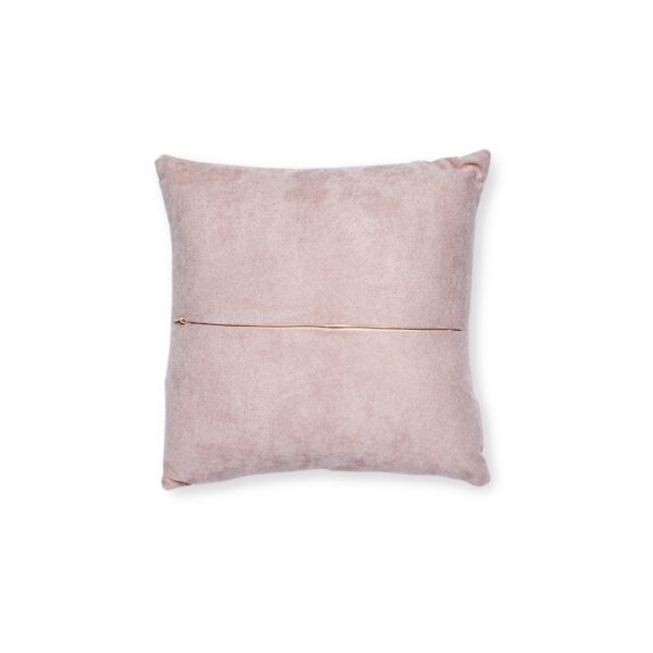 Autumn Plaid Pillow | Orange Blue Cream Square Throw Pillow
