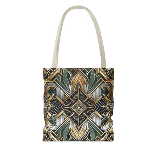 Geometric Pattern Tote Bag - Art Deco Design