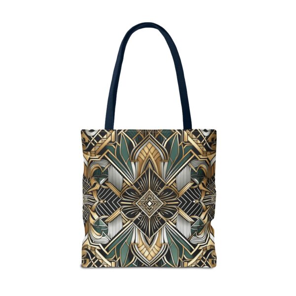 Geometric Pattern Tote Bag - Art Deco Design