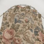 Vintage Floral Shower Curtain – Romantic Rose Damask Bathroom Decor
