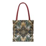 Geometric Pattern Tote Bag - Art Deco Design
