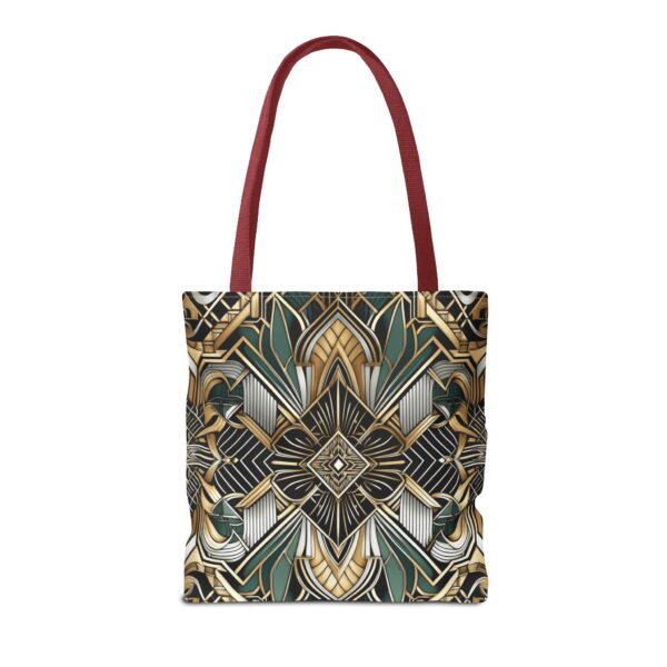 Geometric Pattern Tote Bag - Art Deco Design