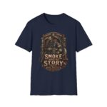 Firefighter Heritage T-Shirt - "Smoke Tells the Story" Vintage Firefighter Tee