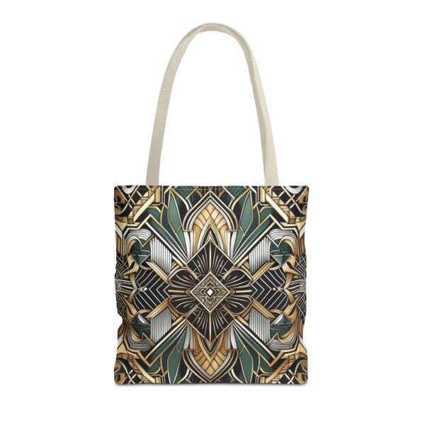 Geometric Pattern Tote Bag - Art Deco Design