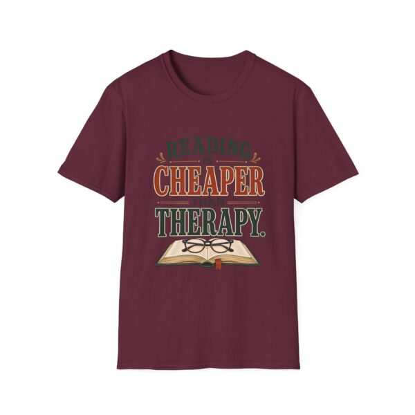 Reading Is Cheaper Than Therapy T-Shirt