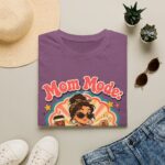 Mom Mode Activated Retro Graphic T-Shirt