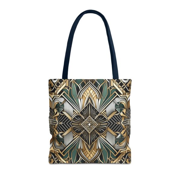Geometric Pattern Tote Bag - Art Deco Design