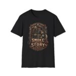 Firefighter Heritage T-Shirt - "Smoke Tells the Story" Vintage Firefighter Tee