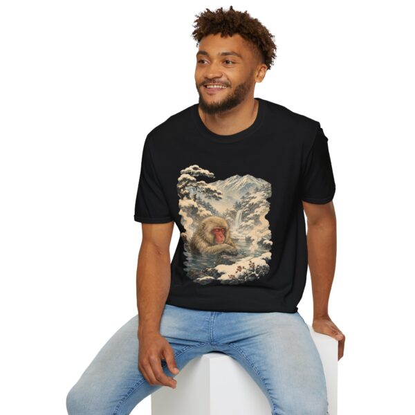 Japanese Macaque Onsen Winter T-Shirt