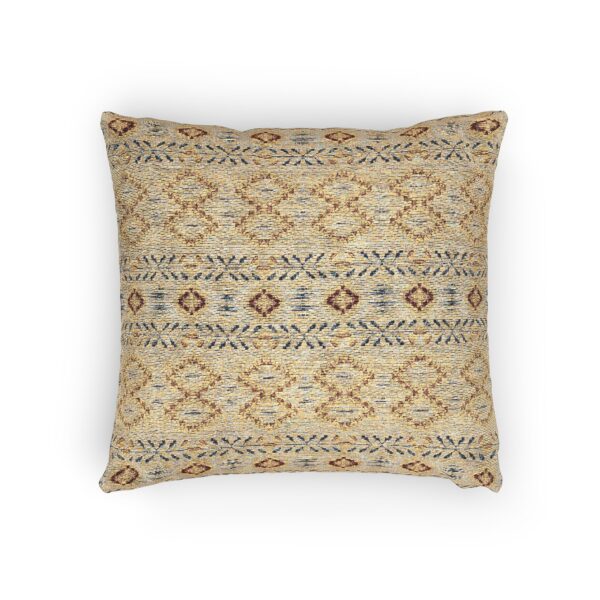 Boho Kilim Geometric Woven Pillow, Decorative Pattern Cushion