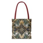 Geometric Pattern Tote Bag - Art Deco Design