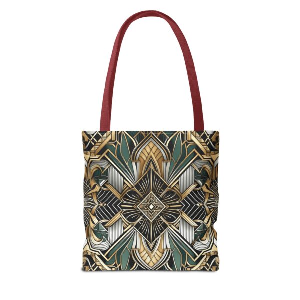 Geometric Pattern Tote Bag - Art Deco Design