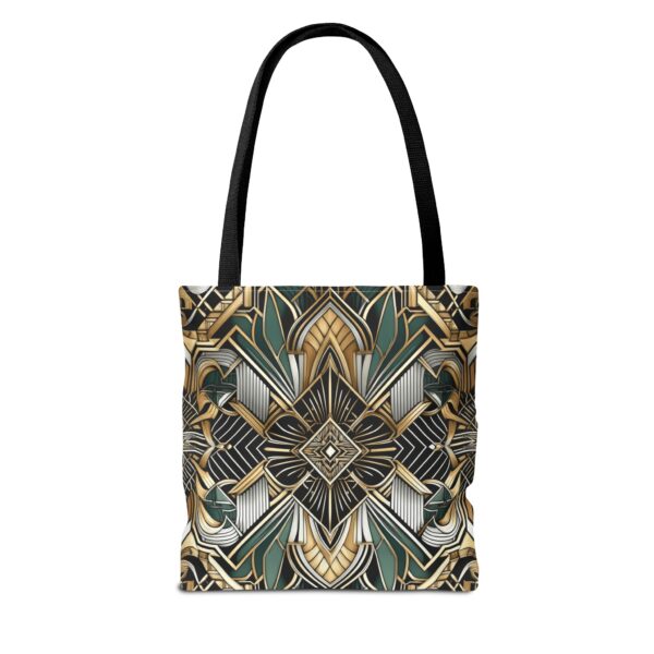 Geometric Pattern Tote Bag - Art Deco Design