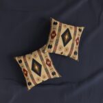 Southwestern Aztec Pattern Square Pillow