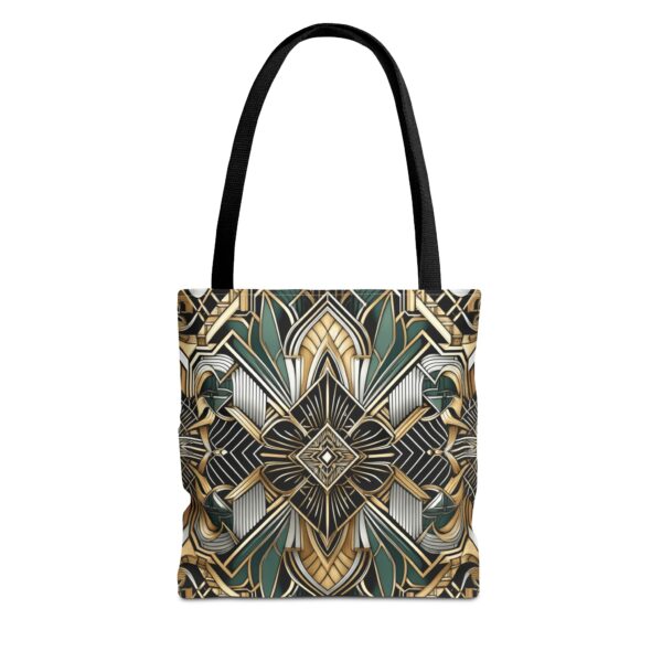 Geometric Pattern Tote Bag - Art Deco Design