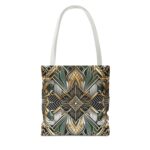 Geometric Pattern Tote Bag - Art Deco Design
