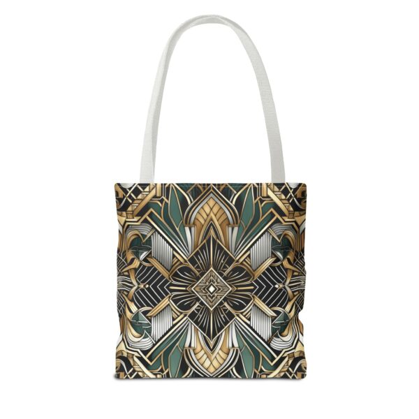 Geometric Pattern Tote Bag - Art Deco Design
