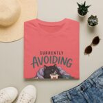 Currently Avoiding Responsibilities Funny Cat T-Shirt — Lazy Day Tee