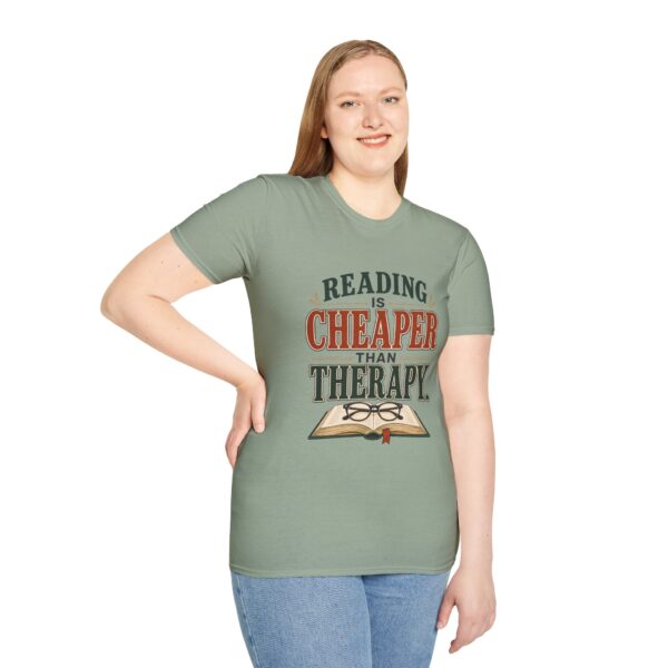 Reading Is Cheaper Than Therapy T-Shirt