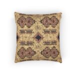 Geometric Southwestern Woven Pillow | Aztec Pattern Throw Pillow