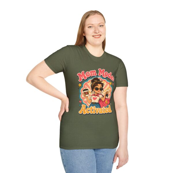 Mom Mode Activated Retro Graphic T-Shirt