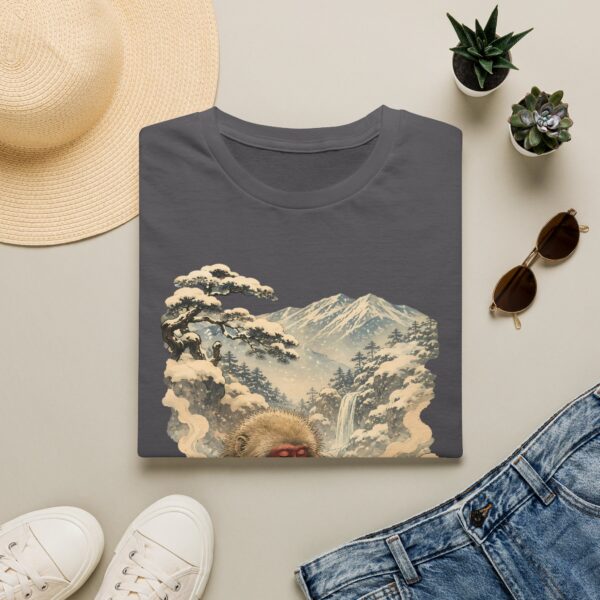 Japanese Macaque Onsen Winter T-Shirt